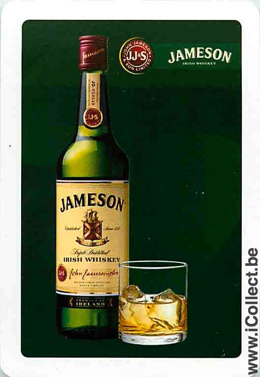 Single Playing Cards Alcohol Whisky Jameson (PS13-41A) - Click Image to Close