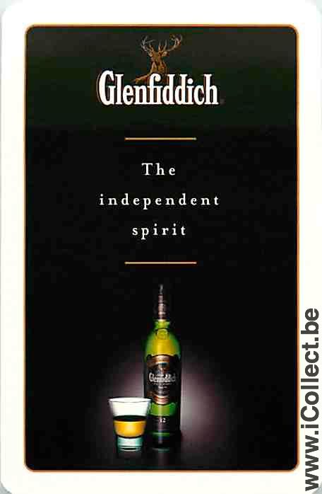 Single Swap Playing Cards Whisky Glenfiddich (PS01-27F) - Click Image to Close