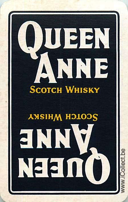 Single Swap Playing Cards Alcohol Queen Anne (PS20-58I)