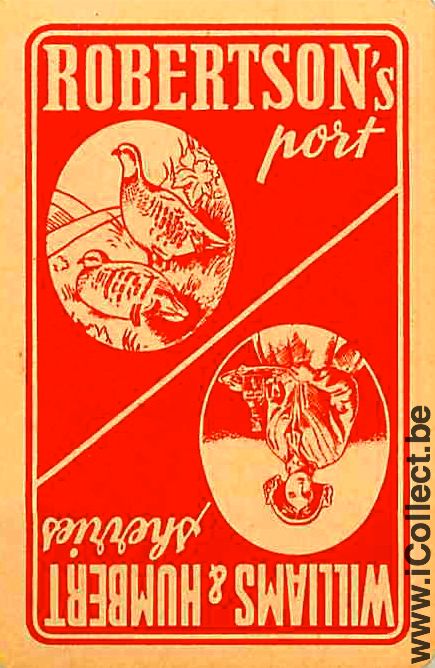 Single Playing Cards Alcohol Porto Robertson (PS06-13A) - Click Image to Close
