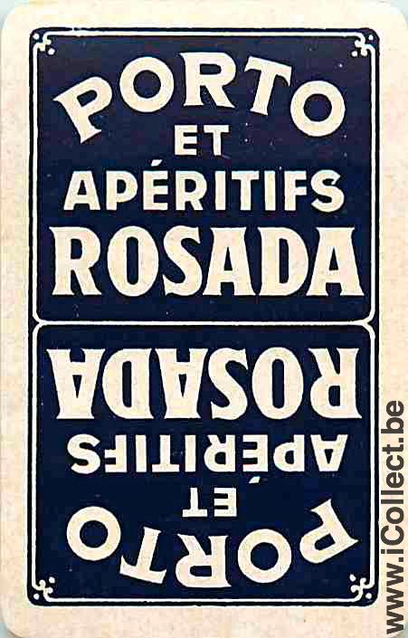 Single Swap Playing Cards Alcohol Porto Rosada (PS06-13I) - Click Image to Close