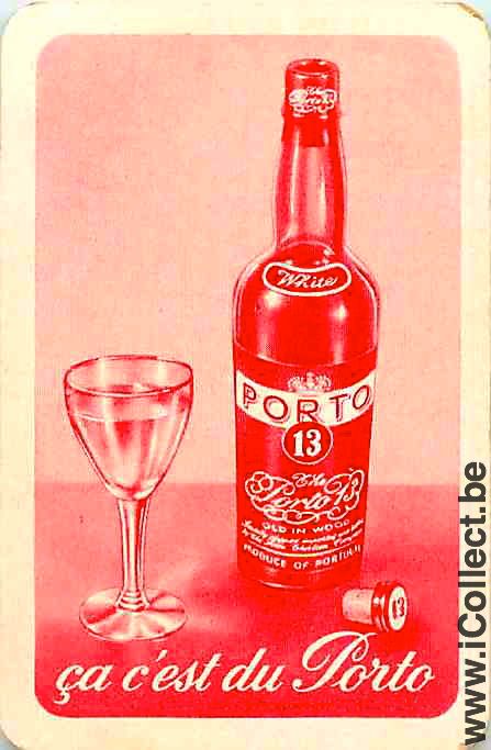 Single Swap Playing Cards Alcohol Porto 13 (PS06-15A)