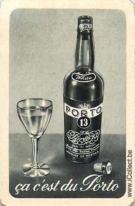 Single Swap Playing Cards Alcohol Porto 13 (PS04-22C) - Click Image to Close