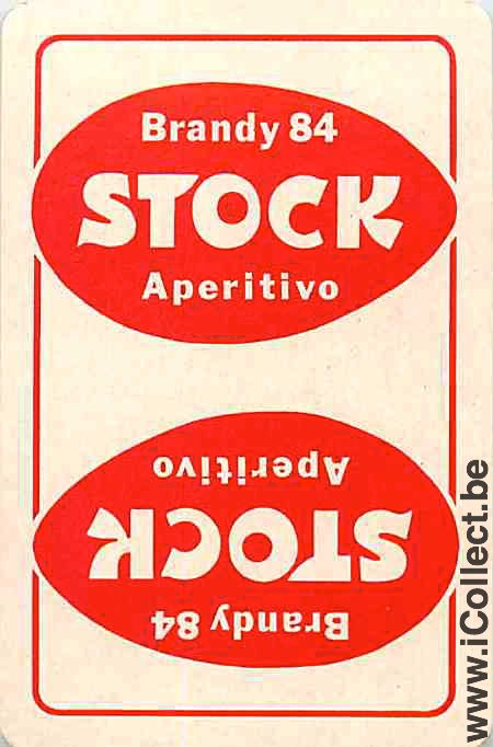 Single Swap Playing Cards Alcohol Brandy 84 (PS02-43I) - Click Image to Close