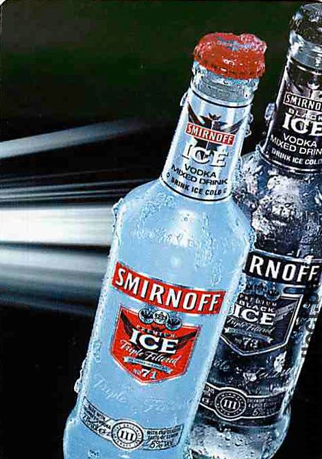 Single Playing Cards Alcohol Vodka Smirnoff (PS11-12A)