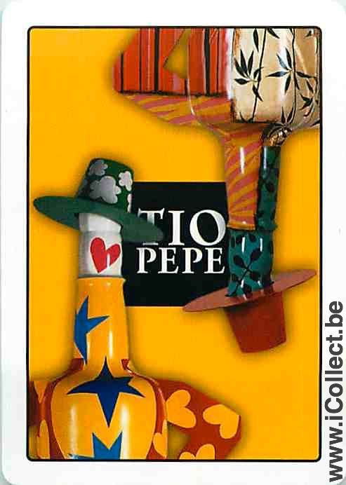 Single Swap Playing Cards Alcohol Sherry Tio Pepe (PS02-52D)