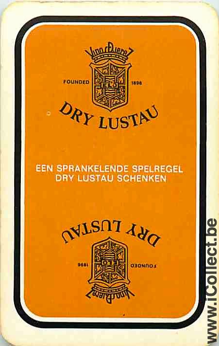Single Swap Playing Cards Alcohol Dry Lustau (PS06-47D)