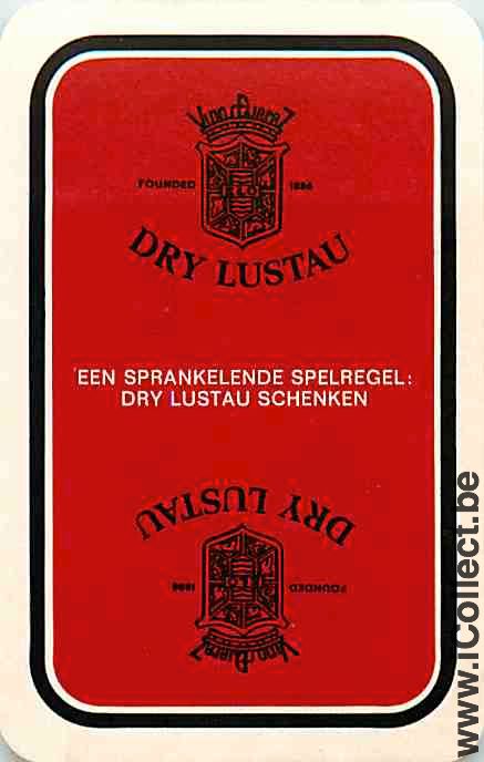 Single Swap Playing Cards Alcohol Sherry Dry Lustau (PS06-47C) - Click Image to Close