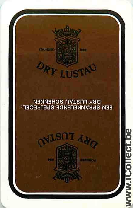 Single Swap Playing Cards Alcohol Sherry Dry Lustau (PS06-47B) - Click Image to Close