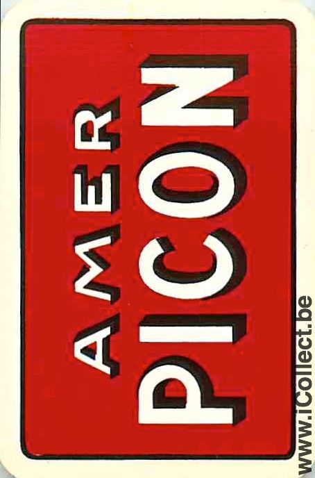 Single Swap Playing Cards Alcohol Picon (PS06-32C) - Click Image to Close