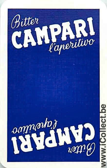 Single Swap Playing Cards Alcohol Campari Bitter (PS06-32I) - Click Image to Close
