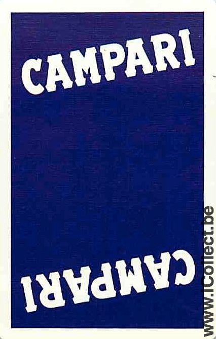 Single Swap Playing Cards Alcohol Campari (PS04-46C) - Click Image to Close