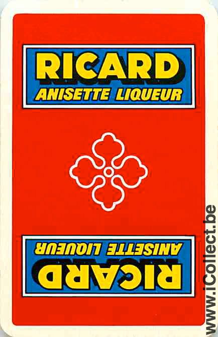 Single Swap Playing Cards Alcohol Ricard (PS06-33C)