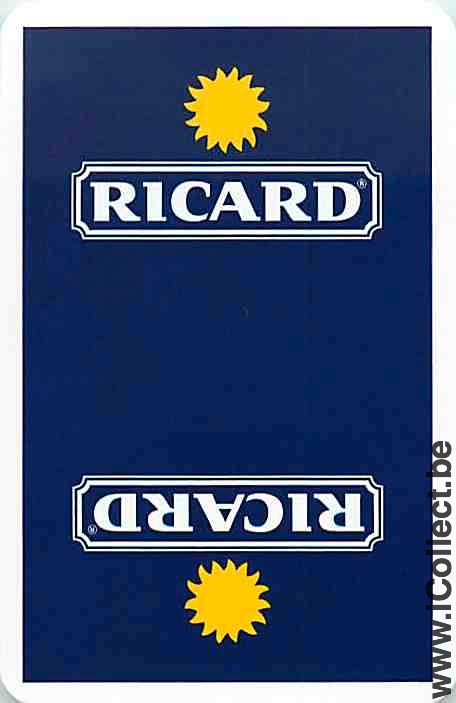 Single Swap Playing Cards Alcohol Ricard (PS11-15A)