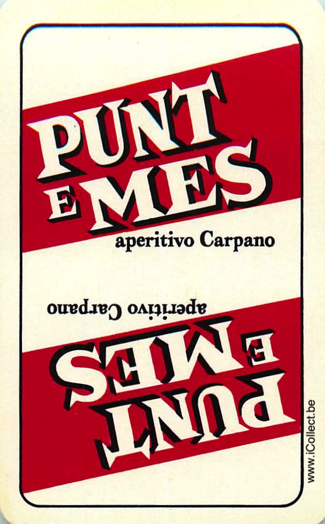 Single Swap Playing Cards Alcohol Punt E Mes (PS22-16E) - Click Image to Close