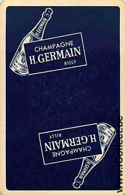 Single Swap Playing Cards Champagne Germain (PS03-44D) - Click Image to Close