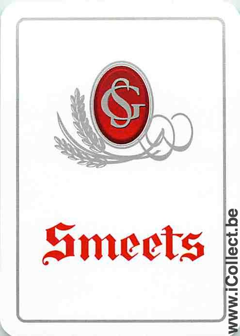 Single Swap Playing Cards Alcohol Smeets Genever (PS04-33I)
