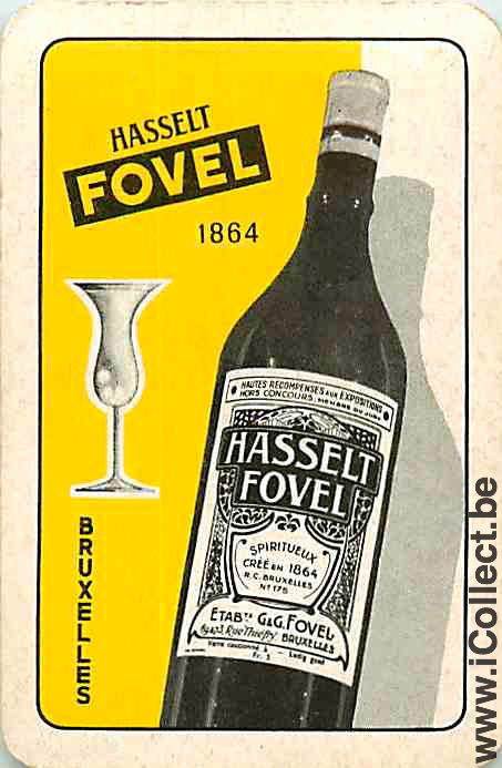 Single Swap Playing Cards Alcohol Genever Fovel (PS06-34I)