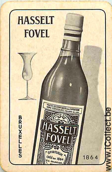 Single Swap Playing Cards Alcohol Genever Fovel (PS06-35C)