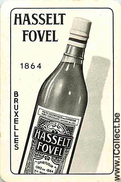 Single Swap Playing Cards Alcohol Genever Fovel (PS06-35D)