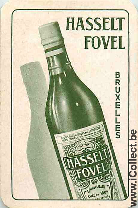 Single Swap Playing Cards Alcohol Liquor Fovel (PS07-16C)