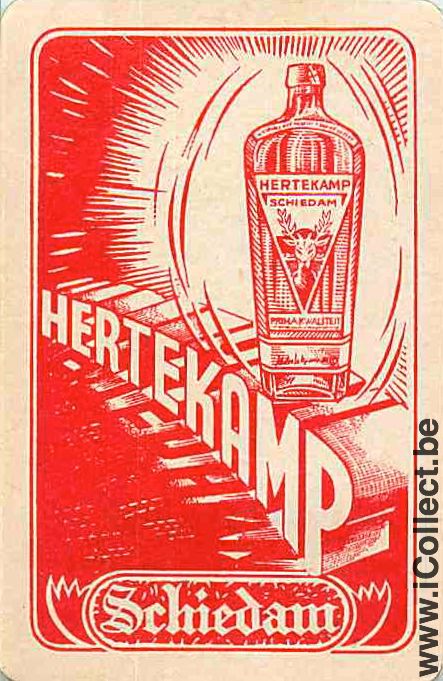 Single Swap Playing Cards Alcohol Liquor Hertekamp (PS06-35F)