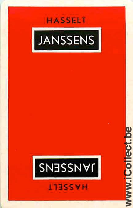 Single Swap Playing Cards Liquor Janssens (PS06-39C)