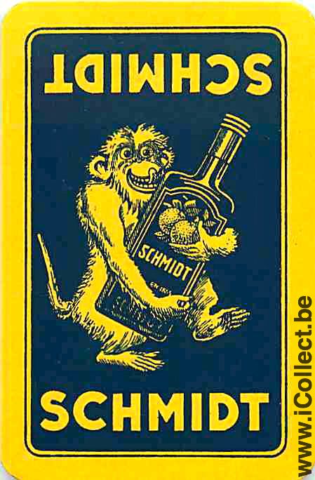 Single Swap Playing Cards Alcohol Liquor Schmidt (PS06-40F) - Click Image to Close