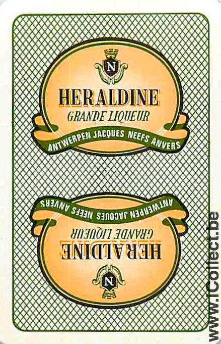 Single Swap Playing Cards Alcohol Liquor Heraldine (PS06-43E)