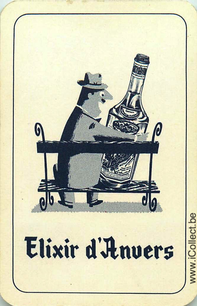 Single Swap Playing Cards Alcohol Elixir Anvers (PS21-60A)