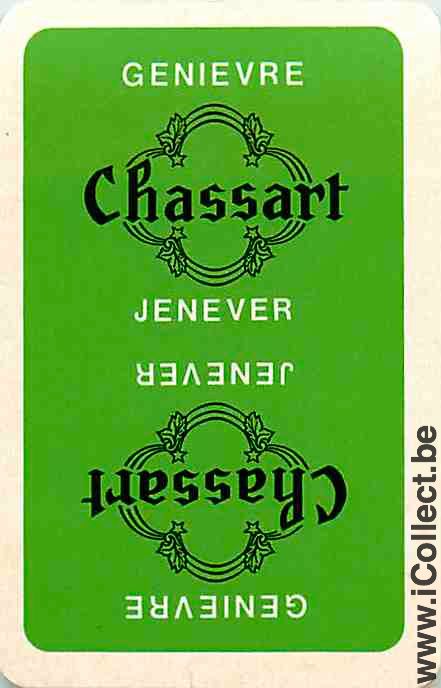 Single Swap Playing Cards Alcohol Liquor Chassart (PS04-55A)