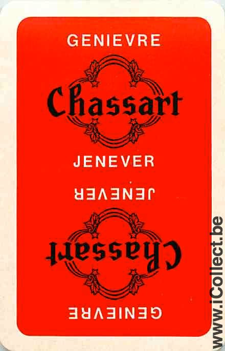 Single Swap Playing Cards Alcohol Liquor Chassart (PS06-47E)