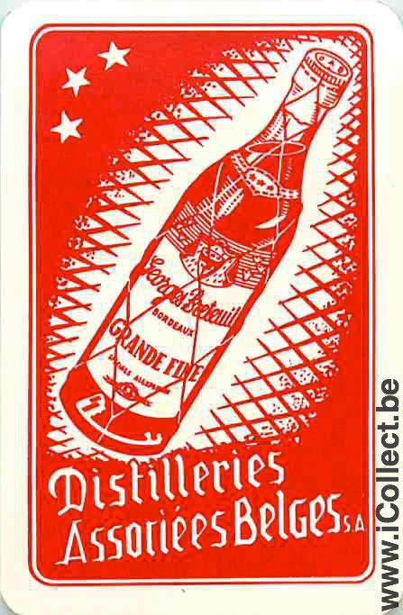Single Playing Cards Alcohol Liquor Belgian Distillery (PS07-01D - Click Image to Close
