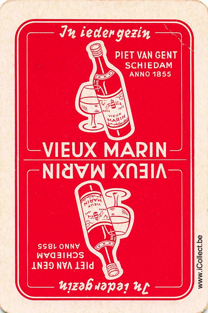 Single Swap Playing Cards Alcohol Vieux Marin (PS11-39C) - Click Image to Close