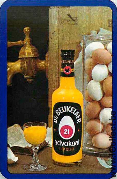 Single Playing Cards Alcohol Liquor De Beukelaer (PS09-41B)