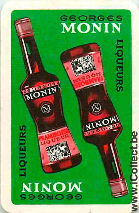 Single Swap Playing Cards Liquor Georges Monin (PS07-59H)