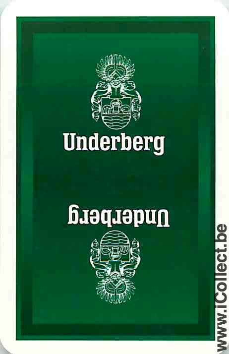 Single Swap Playing Cards Alcohol Underberg (PS04-44A)
