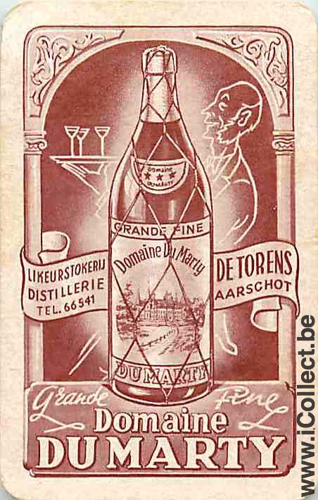 Single Swap Playing Cards Alcohol Distillery Du Marty (PS09-41E)