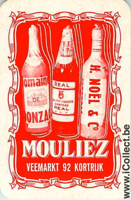 Single Playing Cards Alcohol Liquor Mouliez (PS02-31F)