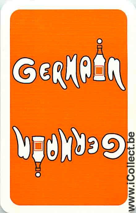 Single Playing Cards Alcohol Liquor Germain (PS09-42H)