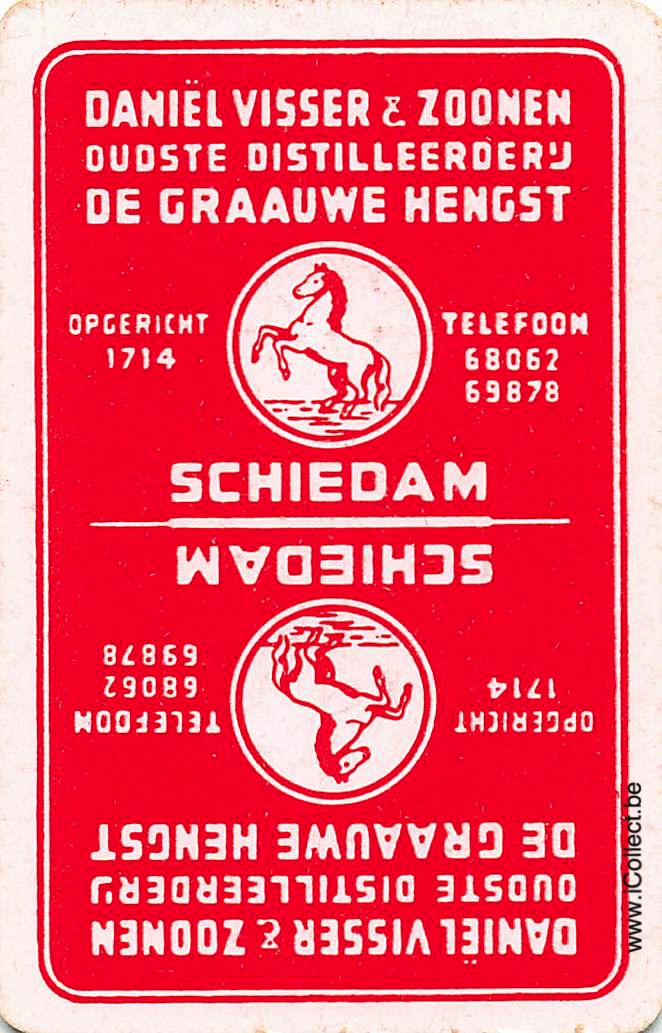 Single Swap Playing Cards Alcohol De Graauwe Hengst (PS04-41C)