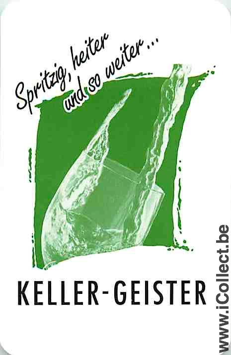 Single Swap Playing Cards Alcohol Keller-Geister (PS05-07D)