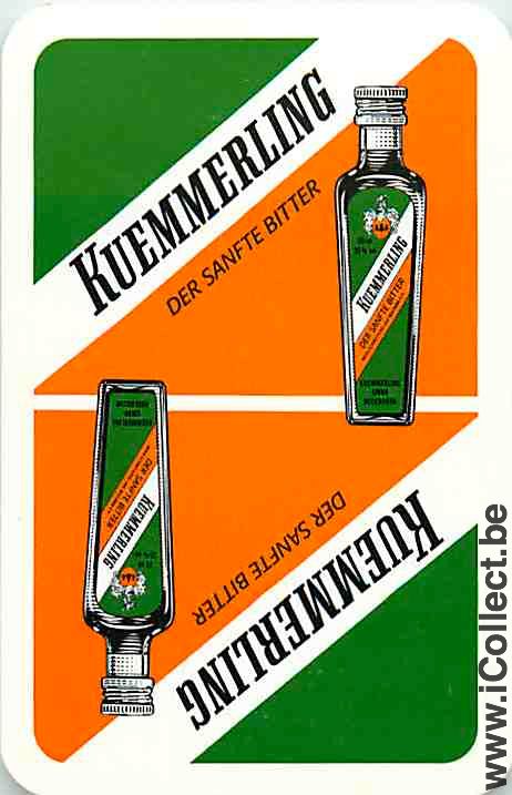Single Playing Cards Alcohol Kuemmerling (PS05-54B) - Click Image to Close