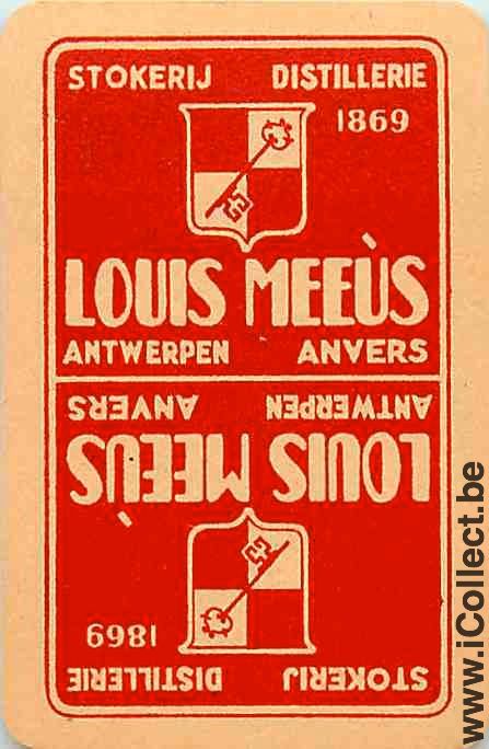Single Swap Playing Cards Alcohol Louis Meeus (PS10-21G)