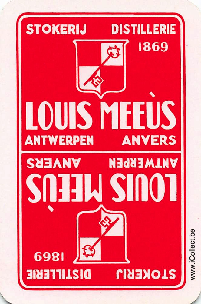 Single Swap Playing Cards Alcohol Louis Meeus (PS23-31C)