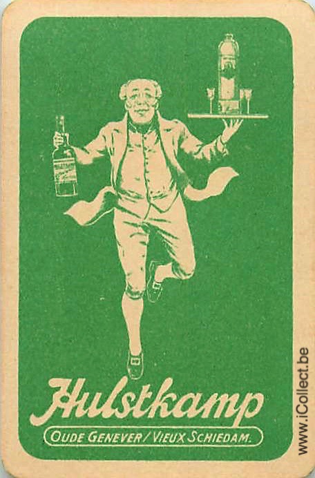 Single Swap Playing Cards Alcohol Hulstkamp (PS04-52F)
