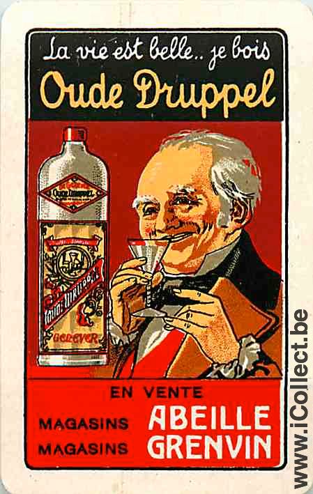 Single Swap Playing Cards Liquor Oude Druppel (PS05-39G)