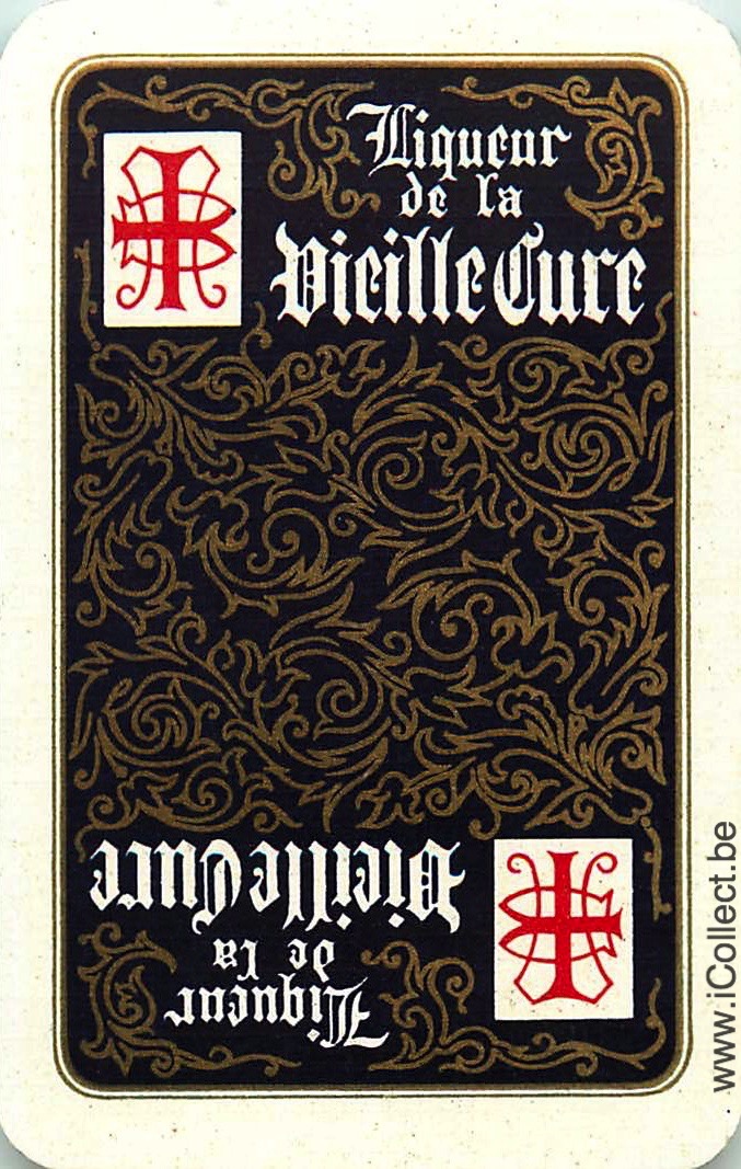 Single Swap Playing Cards Alcohol Vieille Cure (PS06-19B)