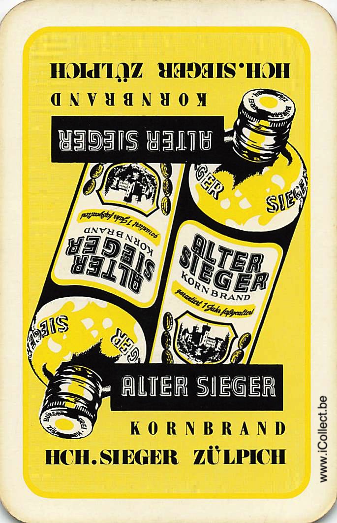 Single Swap Playing Cards Alcohol Alter Sieger (PS11-42I)