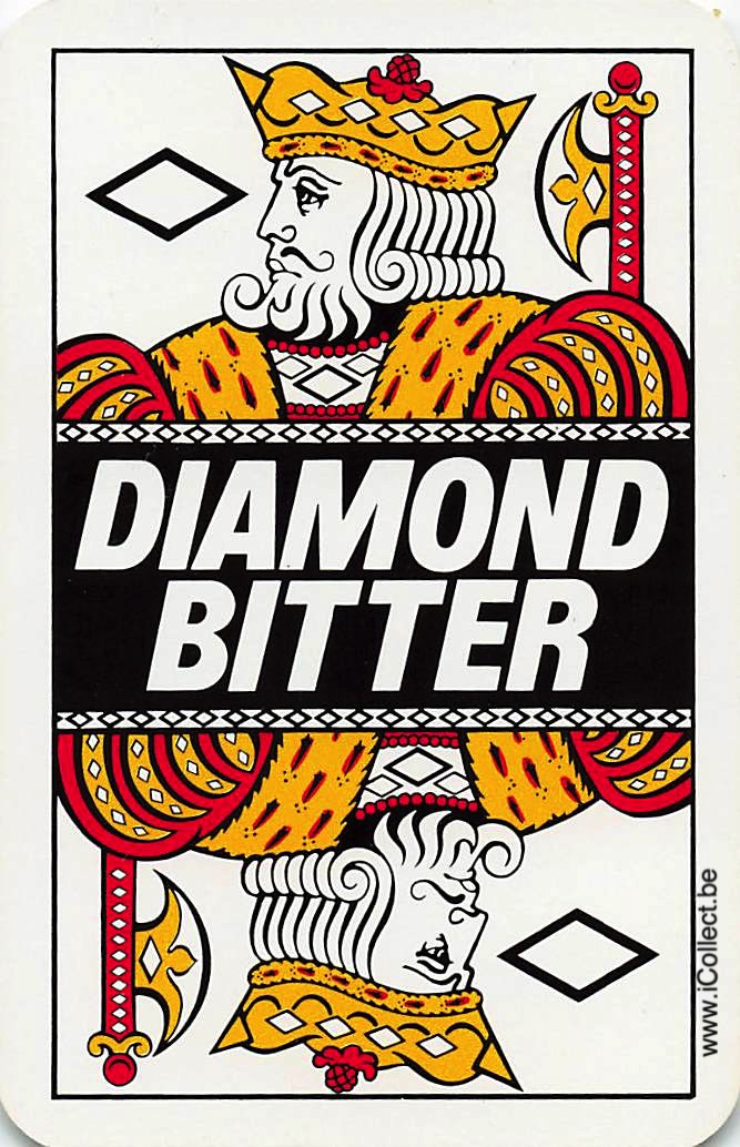 Single Swap Playing Cards Alcohol Diamond Bitter (PS22-39B)